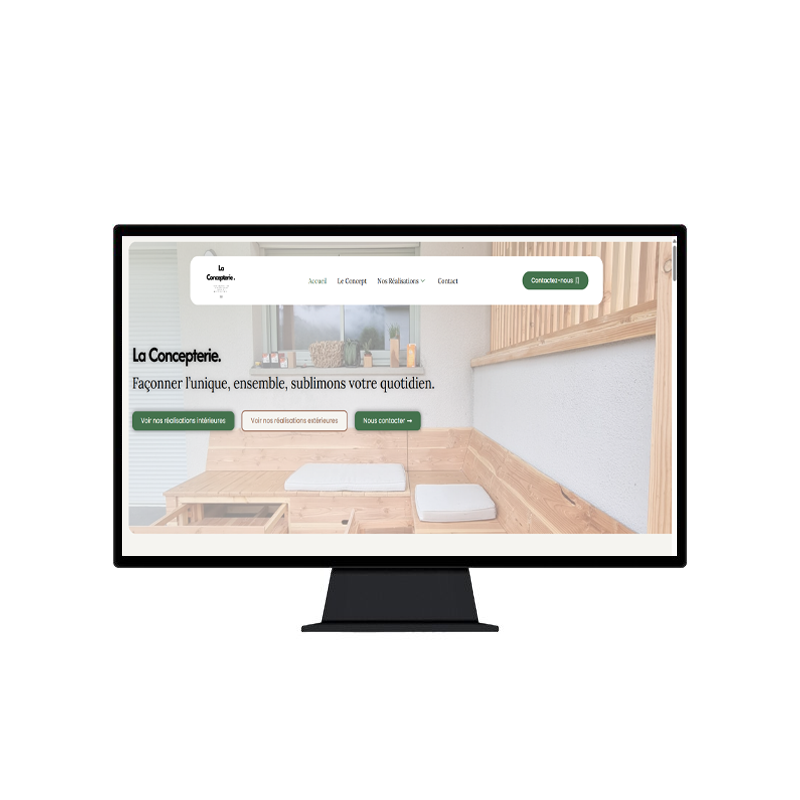 création site web vitrine concepterie par webdesigner DavidB Libourne Bordeaux